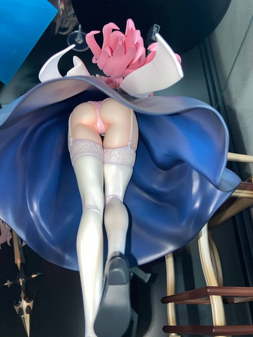 【画像】ローアングルから撮った美少女フィギュア、エロすぎるｗｗｗｗｗｗ
