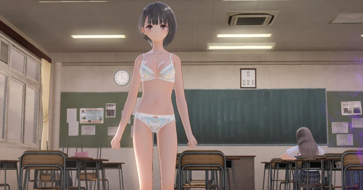 【画像】PS4のこのゲーム、おっぱいが見えそうでエロいｗｗｗｗｗ