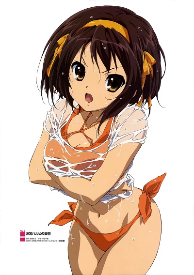 【画像】公式でハルヒの乳がみくるを超えてしまうｗｗｗｗｗｗ