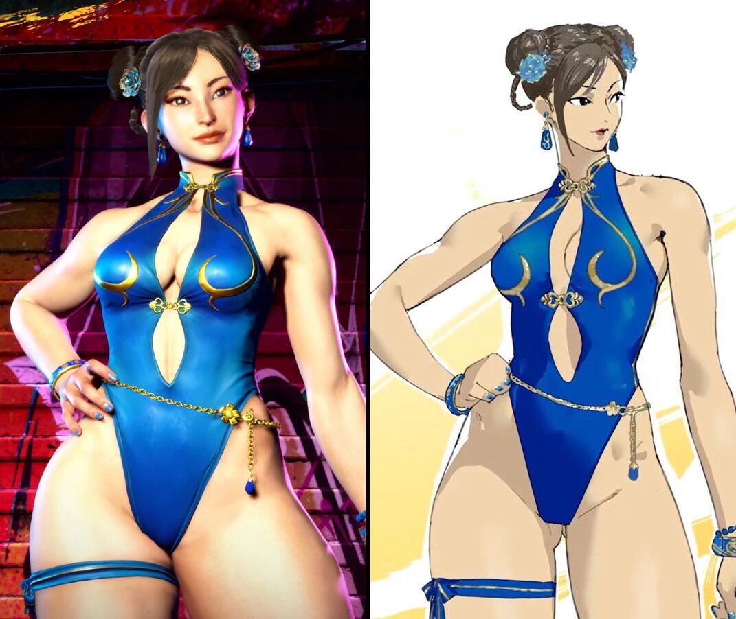 【画像】スト6の水着、めちゃくちゃエロいｗｗｗｗｗｗ