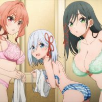 【画像】アニメキャラが更衣室で着替えてるシーン、エロすぎるｗｗｗｗｗ