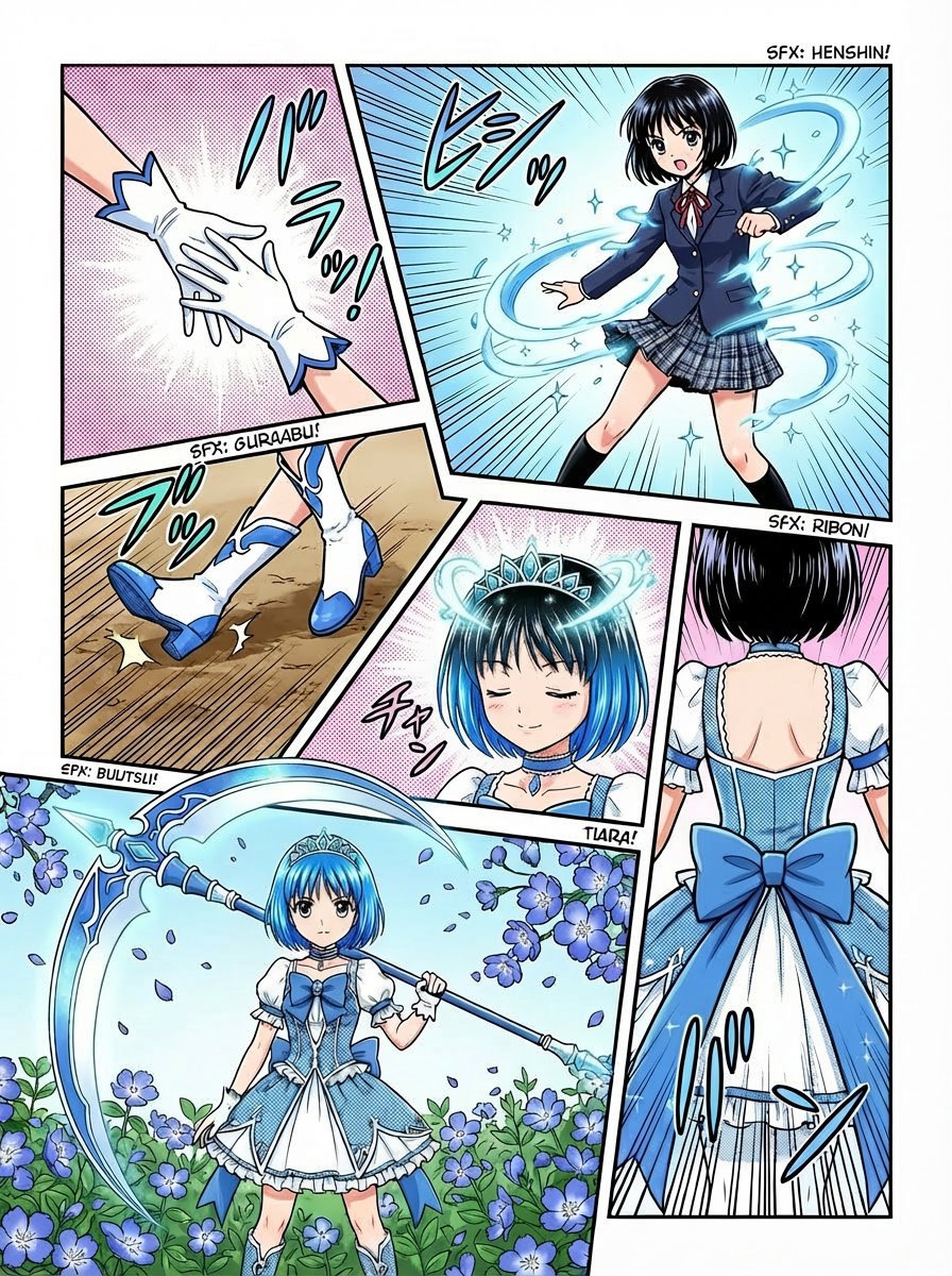 【画像】ワイ「AI、このマンガをアニメ化して」AI「わかりました」→結果ｗｗｗｗｗ