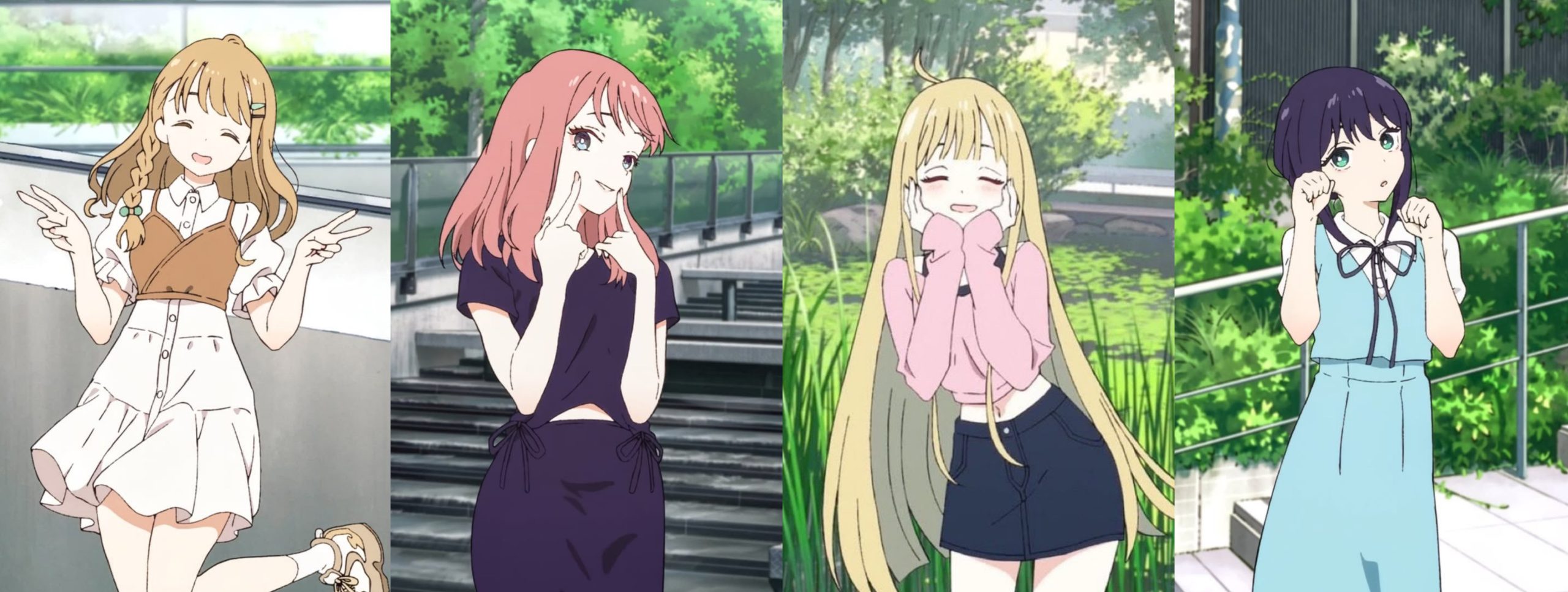 【画像】アニメキャラの私服、令和になっても相変わらずダサいｗｗｗｗｗｗ